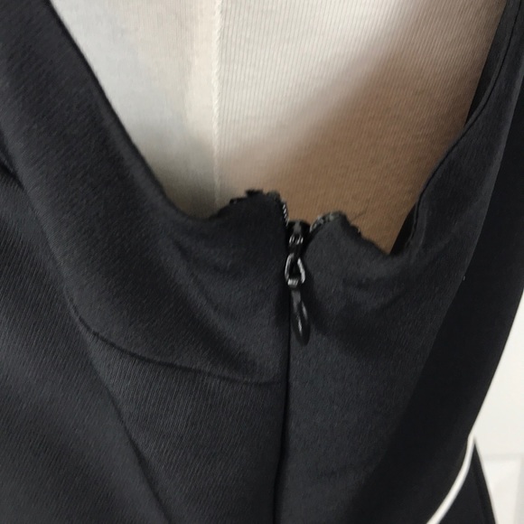 Isaac Mizrahi IMNYC Sleeveless Ruffle Dress Black - Picture 6 of 8